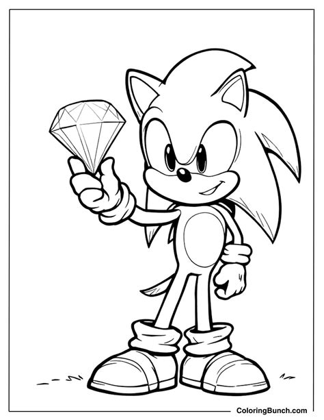 Sonic Coloring Pages
