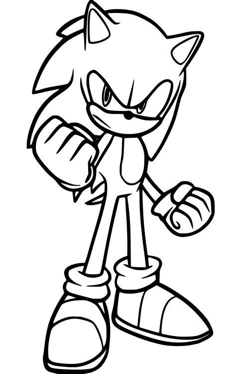 Sonic Coloring Printable