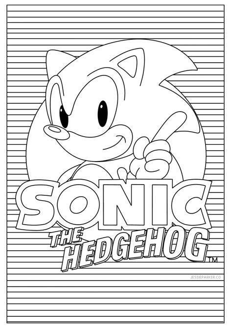 Sonic The Hedgehog Coloring Pages
