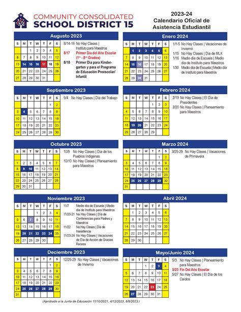 South Bend Schools Calendar 23 24