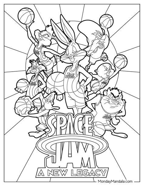 Space Jam Coloring Pages