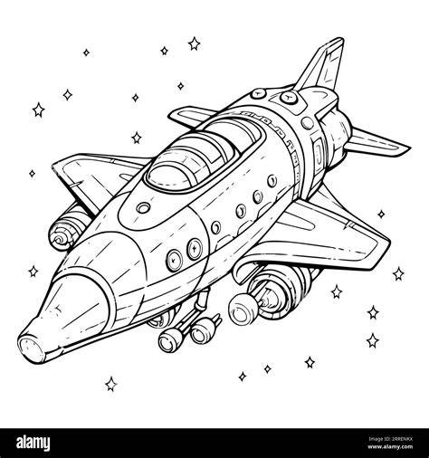 Spaceship Pictures To Color