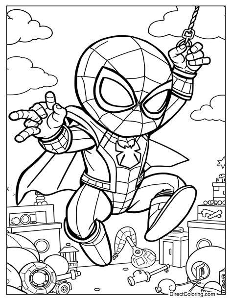 Spiderman Drawing Printable
