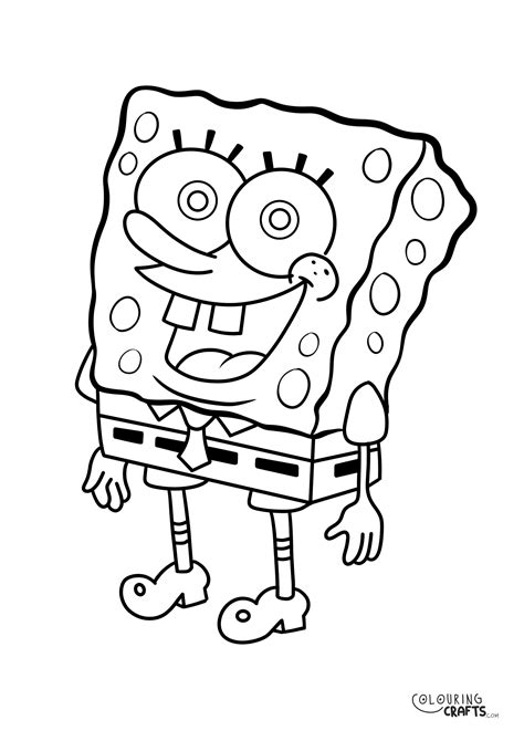 Spongebob To Colour