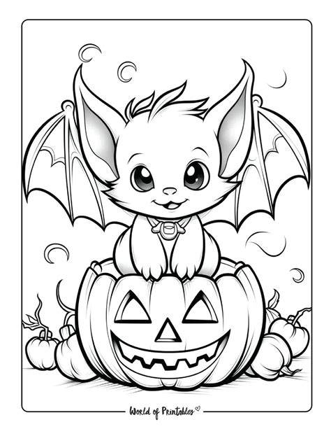 Spooky Halloween Coloring Pages