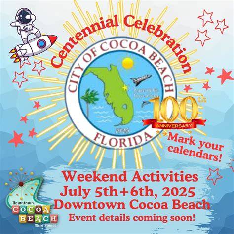 cocoa beach calendar of events