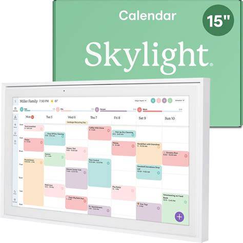 skylight digital calendar