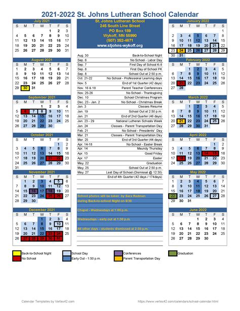 Spring 2024 Calendar