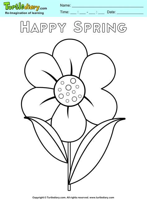 Spring Flower Printable
