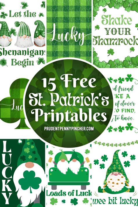 St Patrick S Day Printables Free