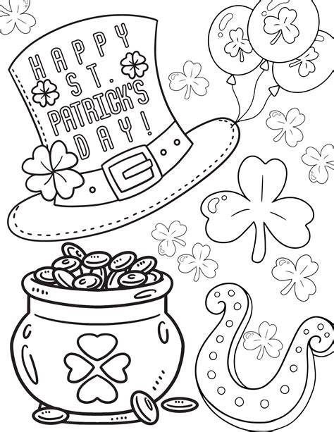 St Patricks Day Coloring Pages For Adults