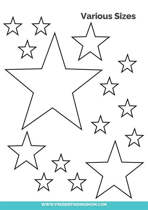 Star Cutouts Printable