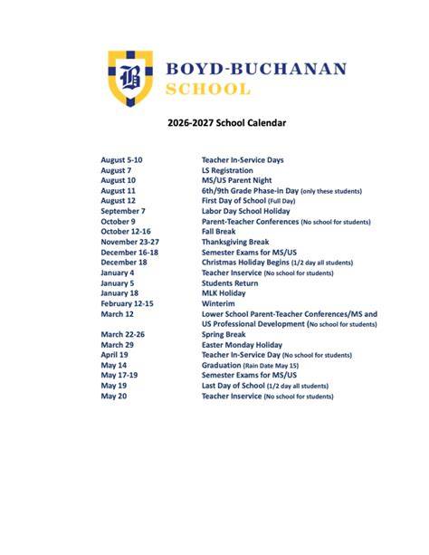boyd buchanan calendar