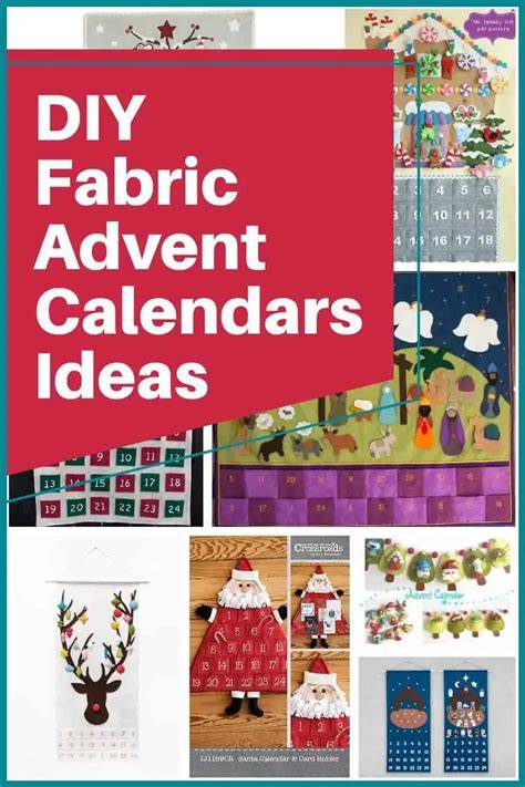 patterns for sewing an advent calendar