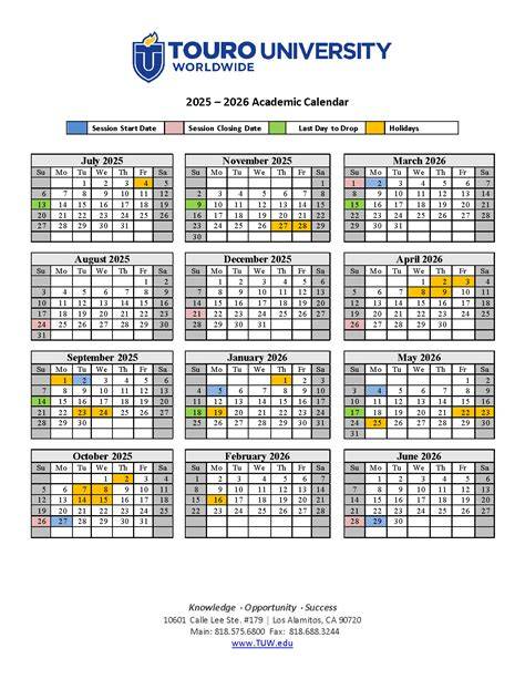 university of washington academic calendar
