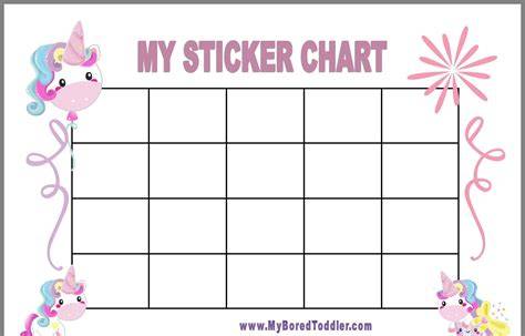 Sticker Chart Printable Pdf Free