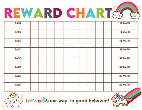 Sticker Reward Chart Free Printable