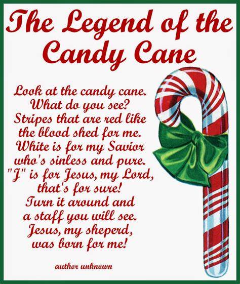 Story Of Candy Cane Printable
