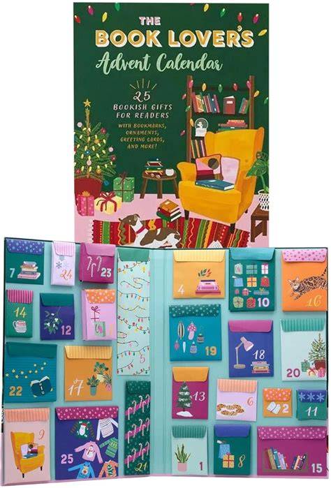 book lover advent calendar