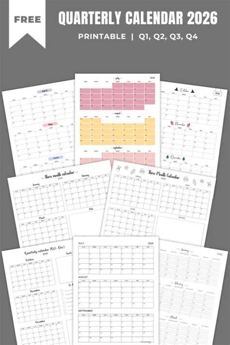 calendar pages to print 2025