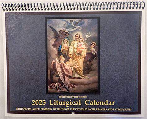 catholic calendar 2025