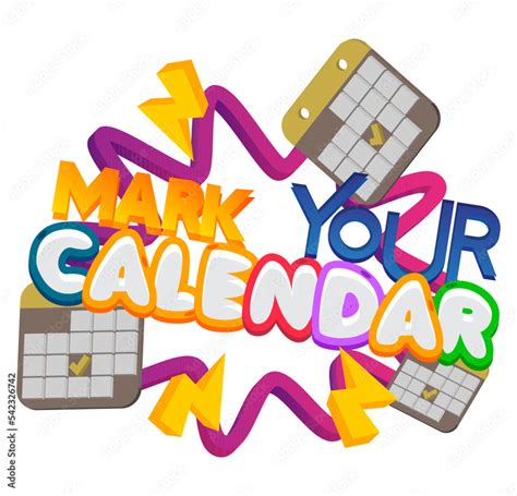 mark your calendar