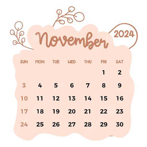november 2024 calendar printable