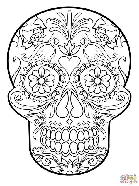 Sugar Skull Coloring