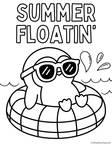 Summer Coloring Pages
