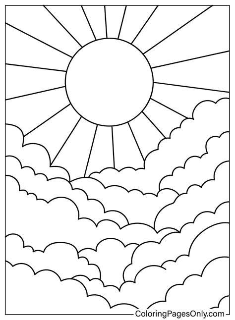 Sunshine Coloring Sheet