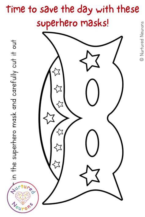 Super Hero Masks Printable
