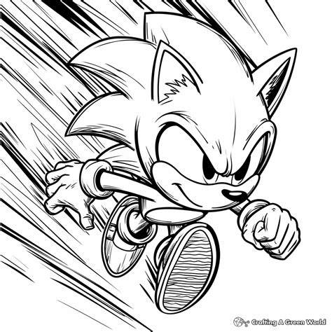 Super Sonic Pictures To Color