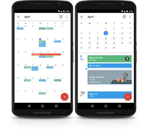 Synchronize Calendar Android