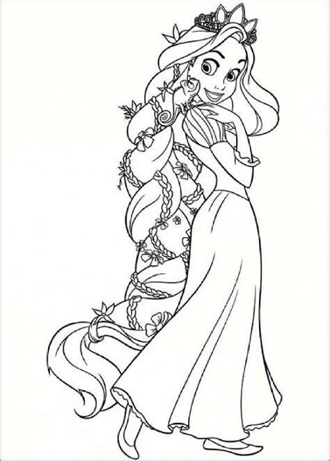 Tangled Printable Coloring Pages