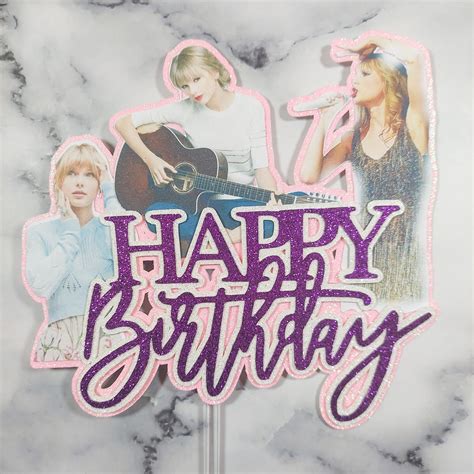 Taylor Swift Cake Topper Printable