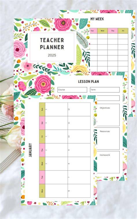 Teacher Planning Printables