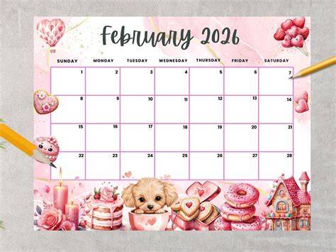 cute printable calendar