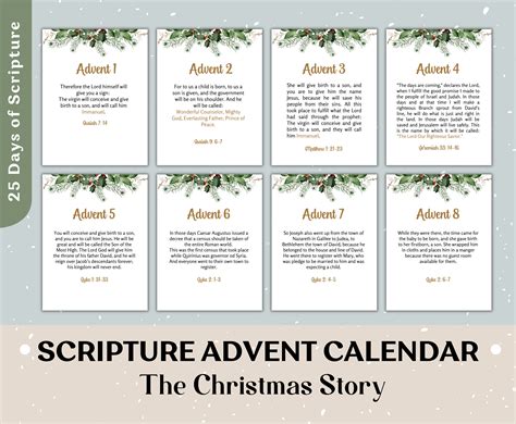 advent calendar bible quotes
