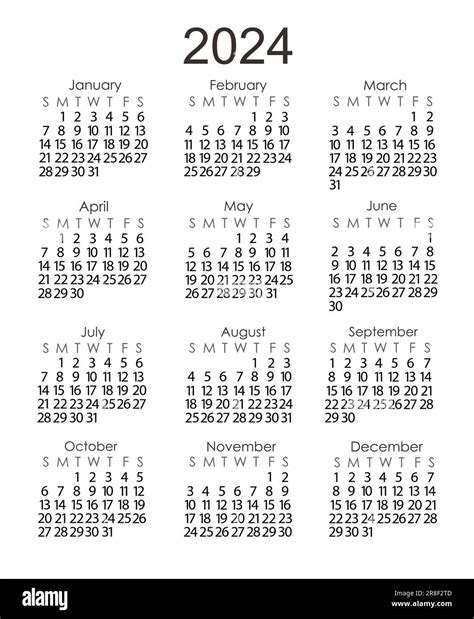calendar with numbered weeks