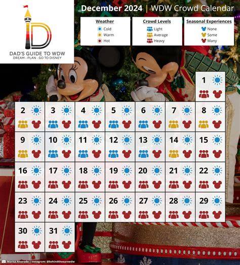 disney crowd calendar
