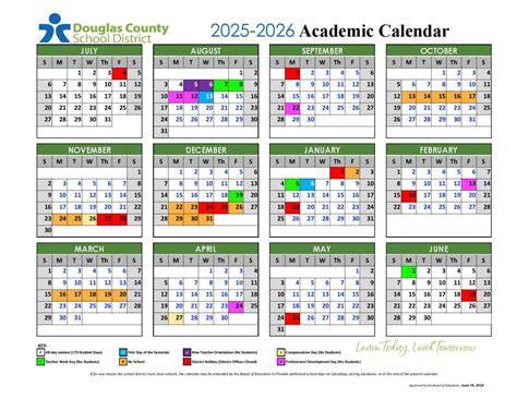 douglas county schools calendar