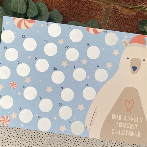 family advent calendar