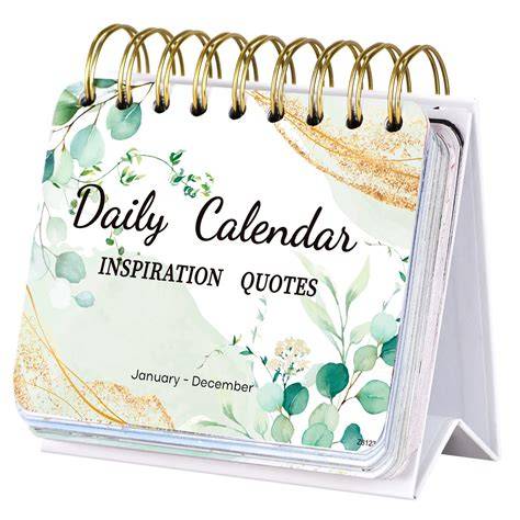 inspirational quotes for a calendar