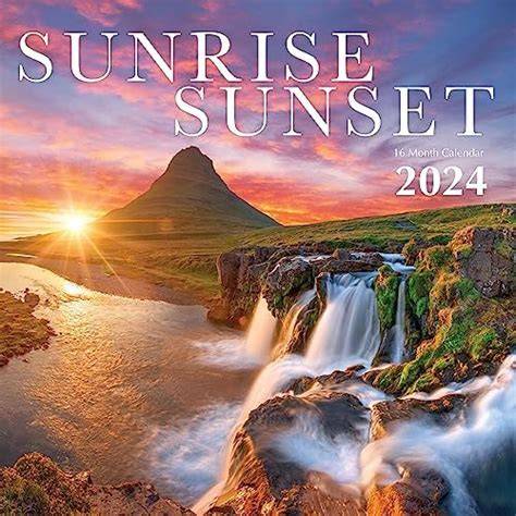 sunset calendar california