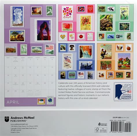 united states postal service calendar