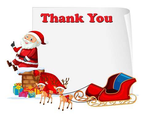 Thank You Christmas Card Printable