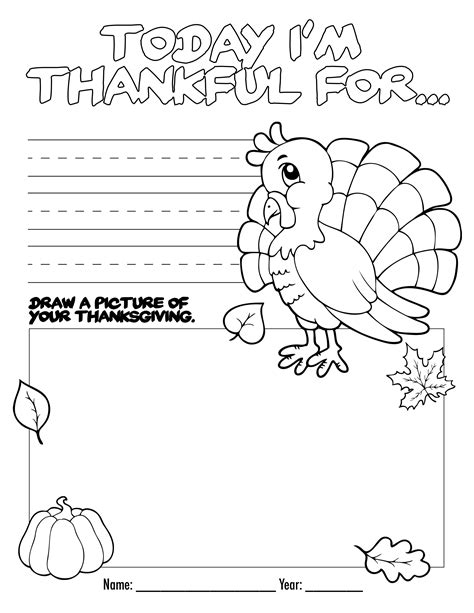 Thanksgiving Coloring Pages Free Printables