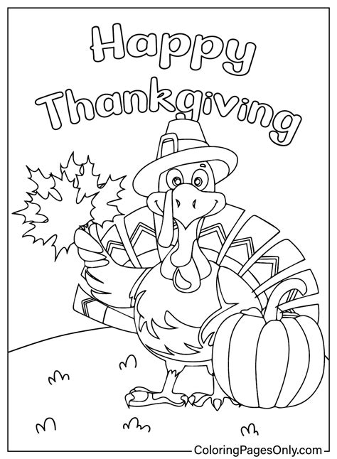 Thanksgiving Coloring