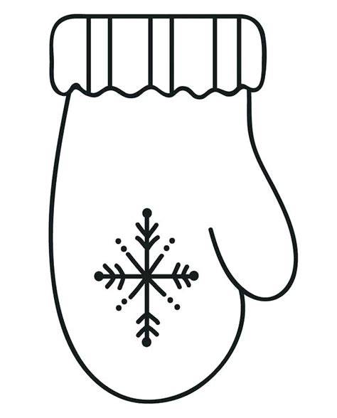 The Mitten Coloring Sheet