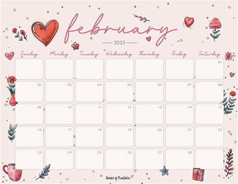 calendar for february 2025